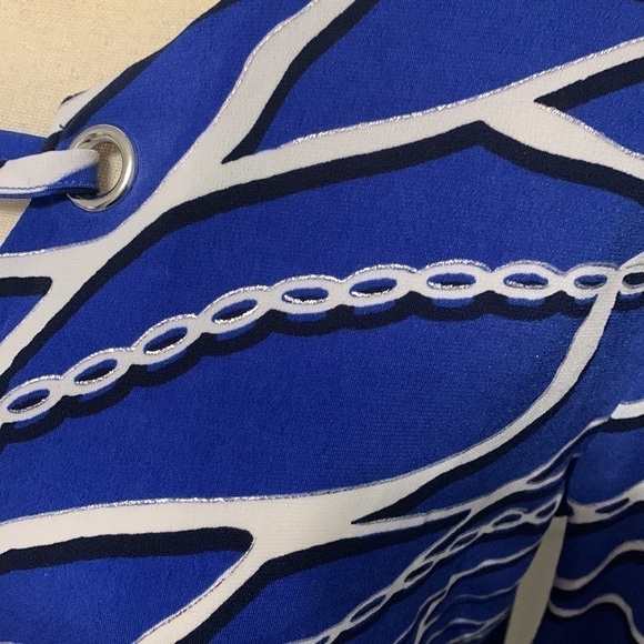 JM Collection Chain Print Tunic - Picture 3 of 9